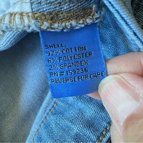 J MCLAUGHLIN GALVESTON JEANS 8 CROPPED STRAIGHT LEG HI RISE STRETCH DENIM - Picture 10 of 11